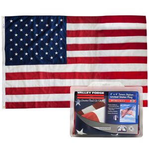 Rio Valley Forge American Flag 48 in. H X 72 in. W