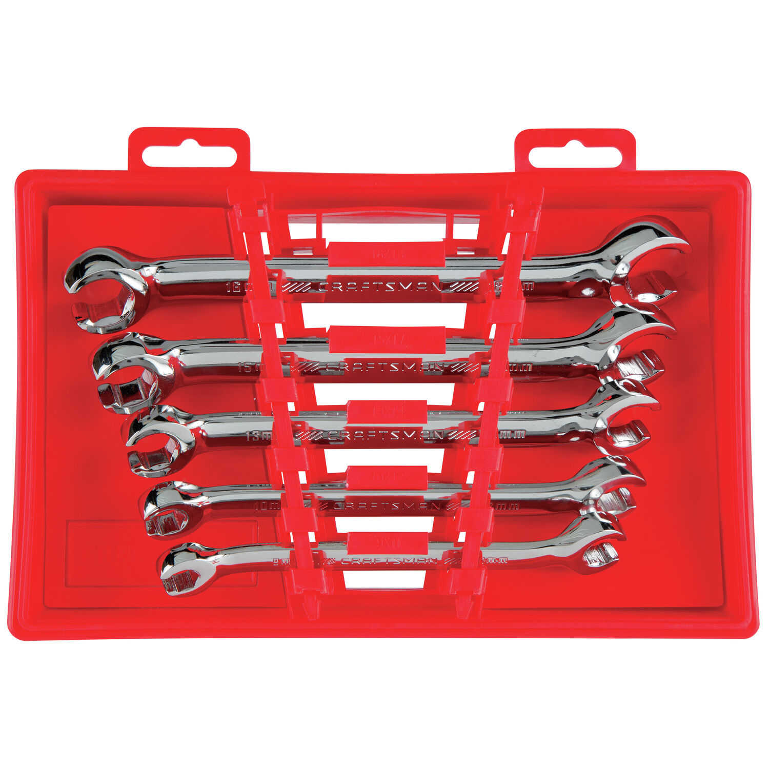 Craftsman 6 Point Metric Flare Nut Wrench Set 5 pc
