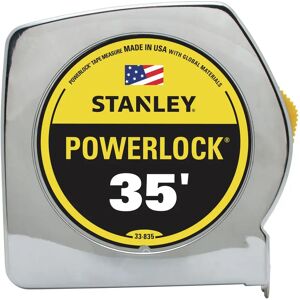 Stanley PowerLock 35 ft. L X 1 in. W Tape Measure 1 pk