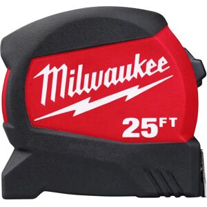 Milwaukee 25 ft. L X 1-1/8 in. W Compact Wide Blade Tape Measure 1 pk