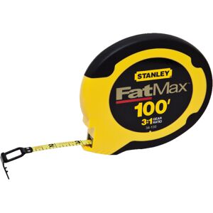 Stanley FatMax 100 ft. L X 0.38 in. W Long Tape Measure 1 pk