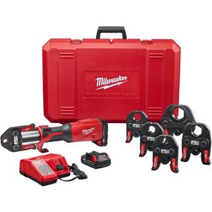 Milwaukee M18 7/8 in. Press Tool Kit 14.17 in. L Black/Red 10 pc