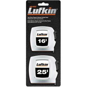 Lufkin 25 ft. L X 1 in. W Tape Measure Set 1 pk