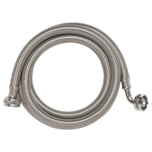 Ace 3/4 in. Hose Thread X 3/4 in. D Hose Thread 5 ft. Stainless Steel Supply Line
