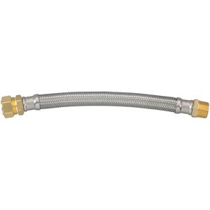 Ace 7/8 in. Compression X 3/4 in. D MIP 24 in. Braided Stainless Steel Water Heater Supply Line