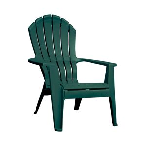 Adams RealComfort Hunter Green Polypropylene Frame Adirondack Chair