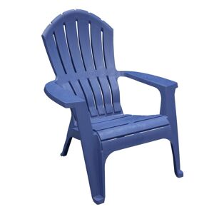 Adams RealComfort Blue Resin Frame Adirondack Chair