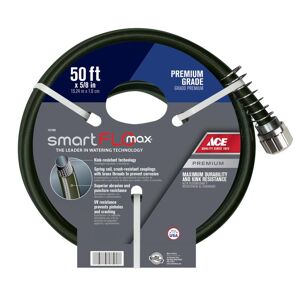 Ace SmartFLO Max 5/8 in. D X 50 ft. L Premium Grade Garden Hose