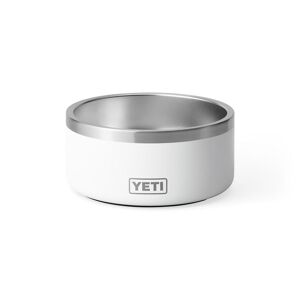 YETI Boomer White Stainless Steel 4 cups Pet Bowl For Dogs