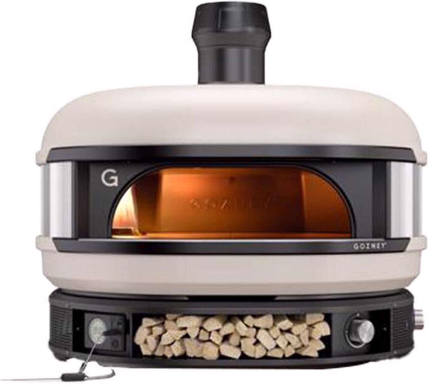 Gozney Dome 29 in. Natural Gas/Wood Outdoor Pizza Oven Bone