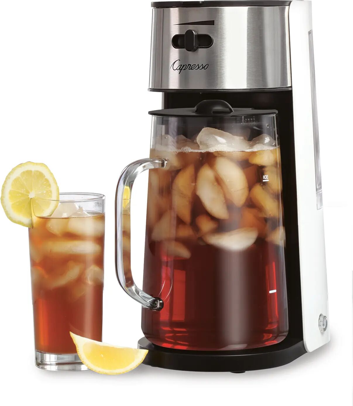 Capresso 2.5 qt Black/Silver Iced Tea Maker