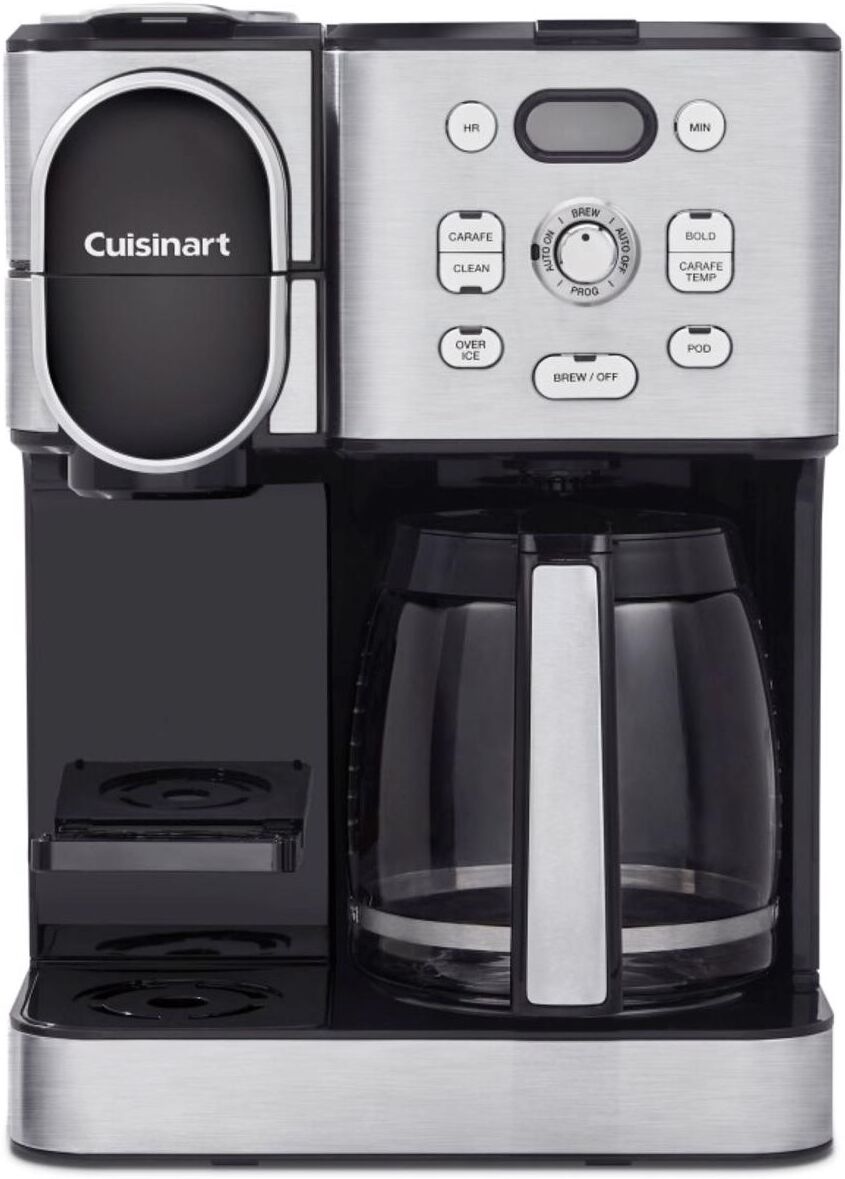 Cuisinart 12 cups Black/Silver Coffee and Tea Brewer