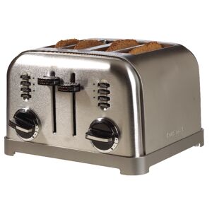 Cuisinart Stainless Steel Silver 4 slot Toaster 7.4 in. H X 11.14 in. W X 10.67 in. D