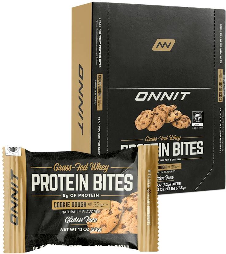 Onnit Protein Bites - Chocolate Cookie Dough (Box of 24)