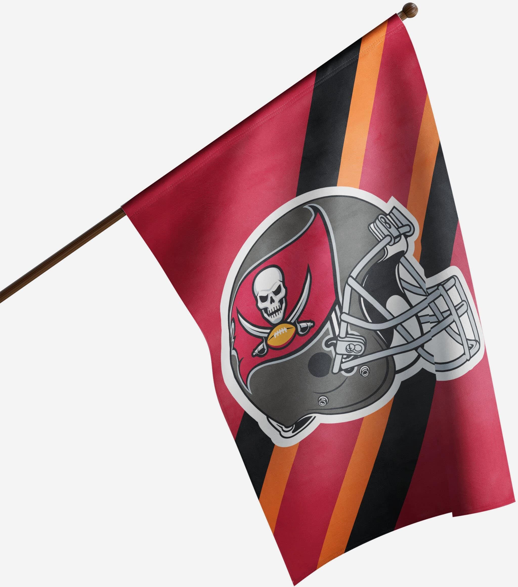 FOCO Tampa Bay Buccaneers Helmet Vertical Flag -