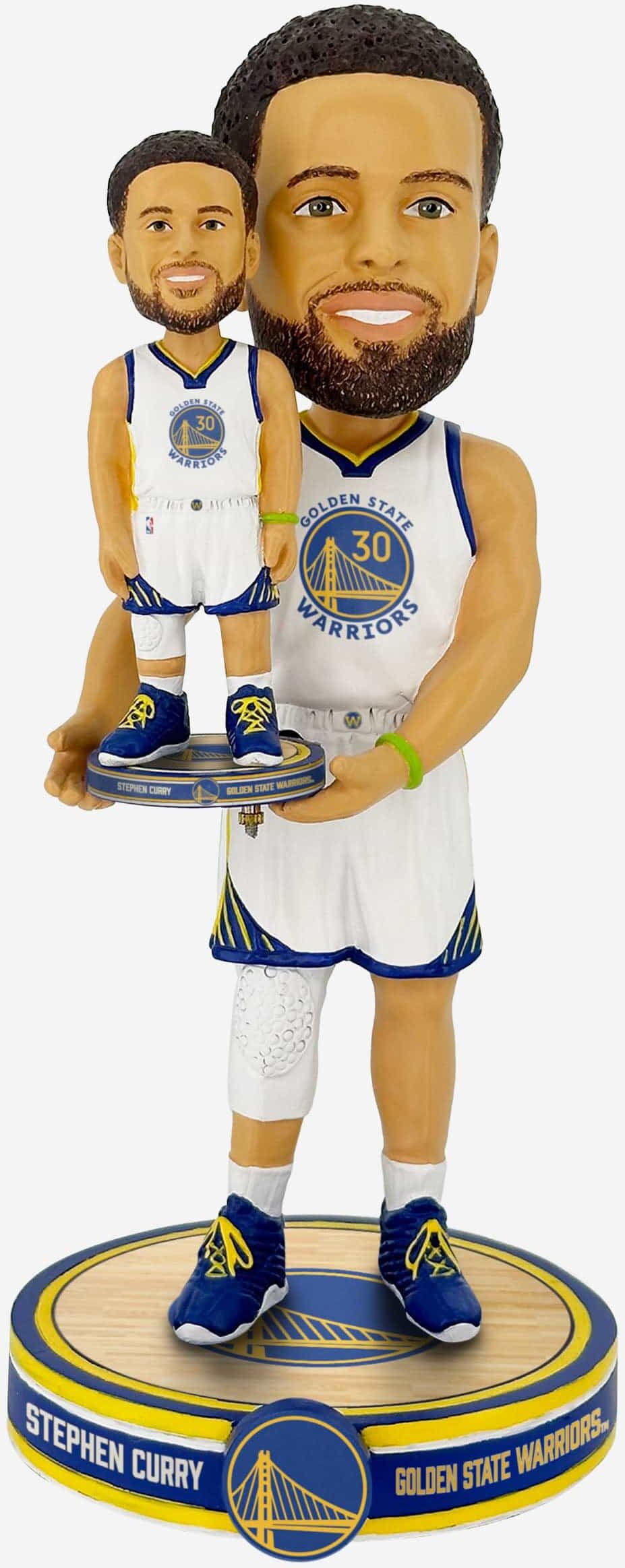 FOCO Steph Curry Golden State Warriors Bobble Dubblz Bobblehead -