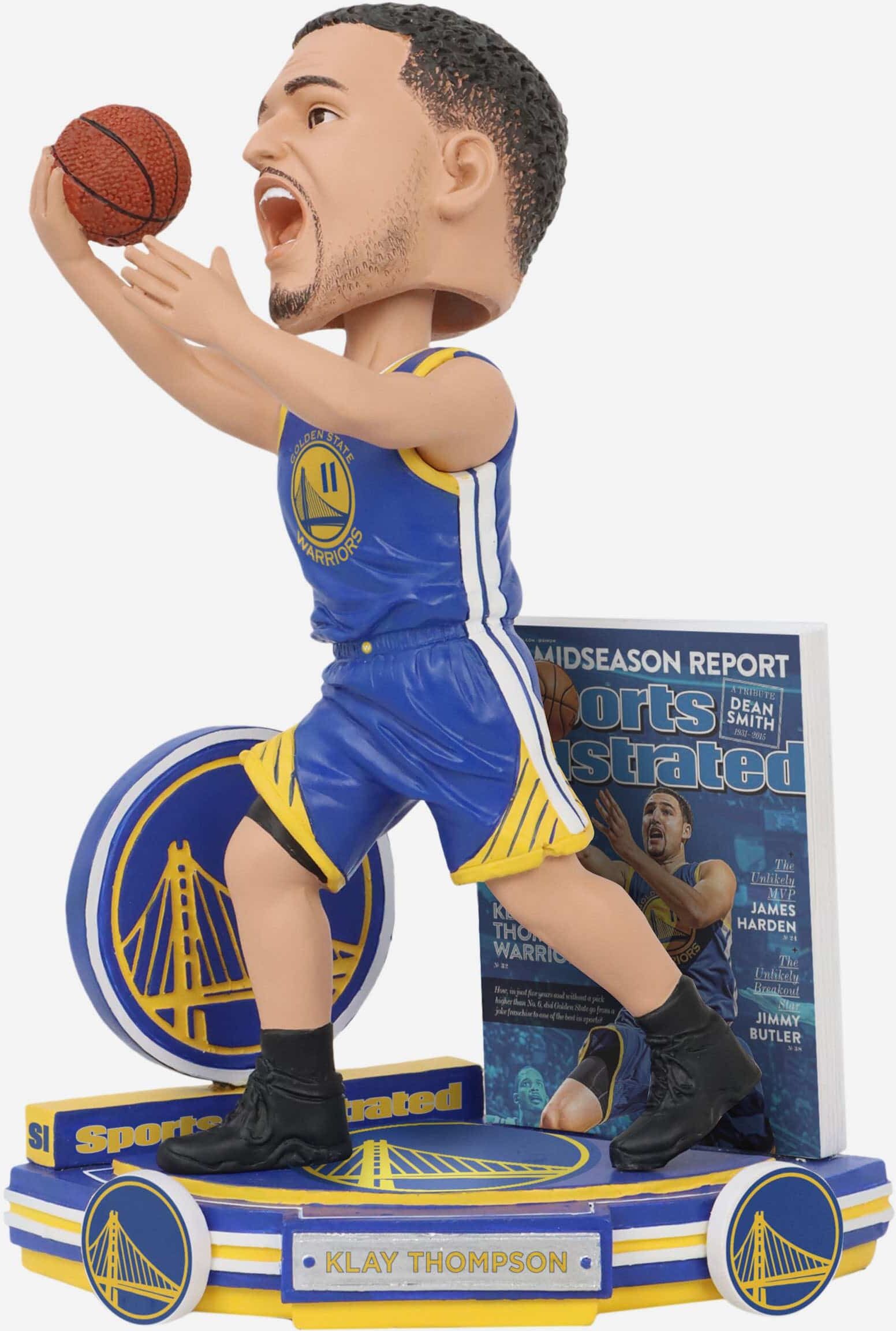 FOCO Klay Thompson Golden State Warriors Sports Illustrated Cover Bobblehead -