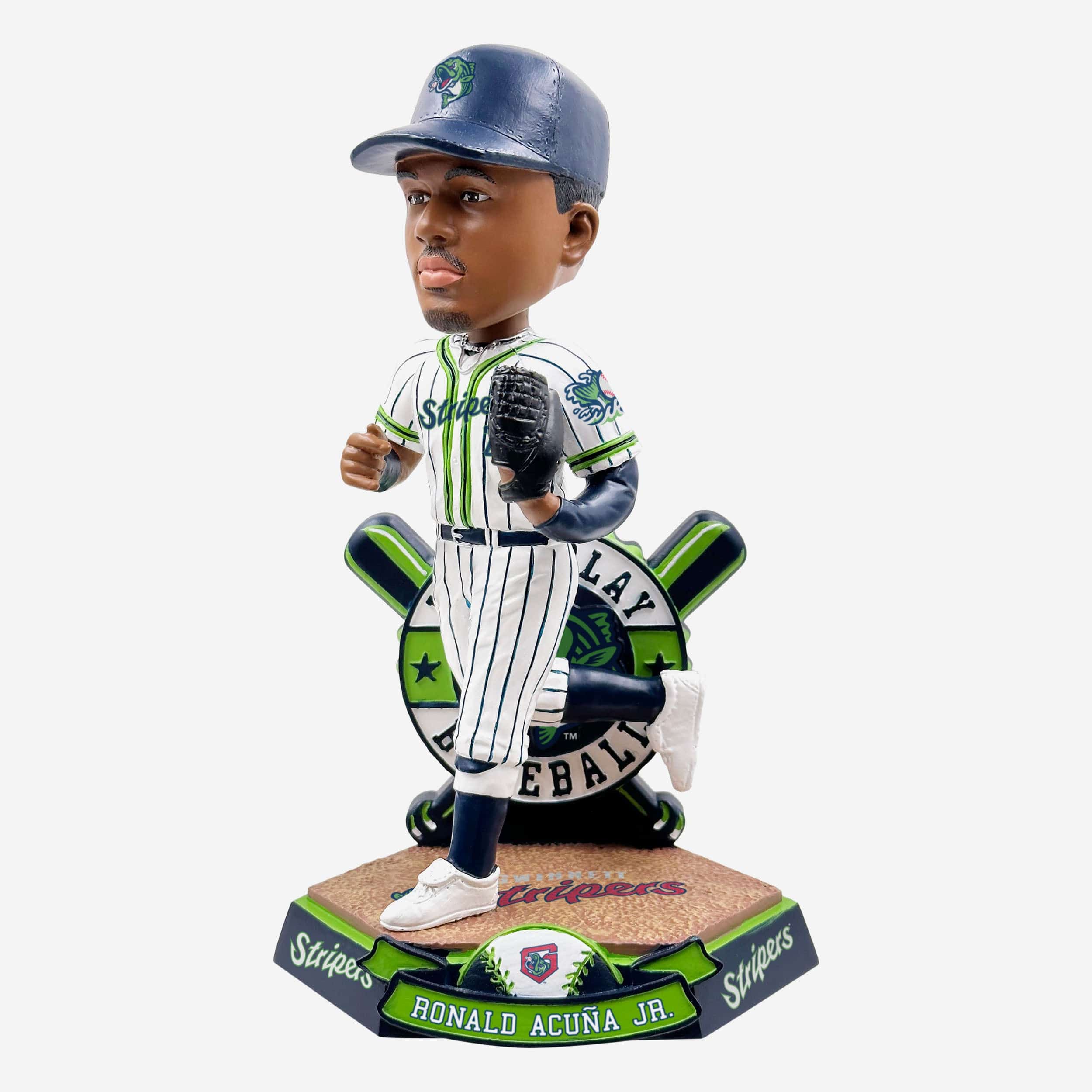 FOCO Ronald Acuna Jr Gwinnett Stripers Minor League Bobblehead -