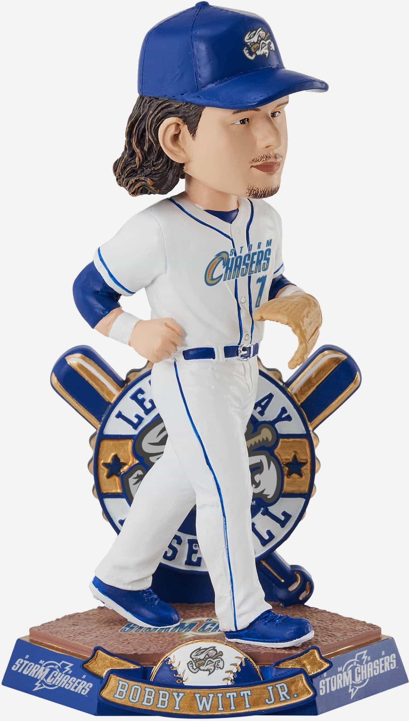 FOCO Bobby Witt Jr Omaha Storm Chasers Minor League Bobblehead -