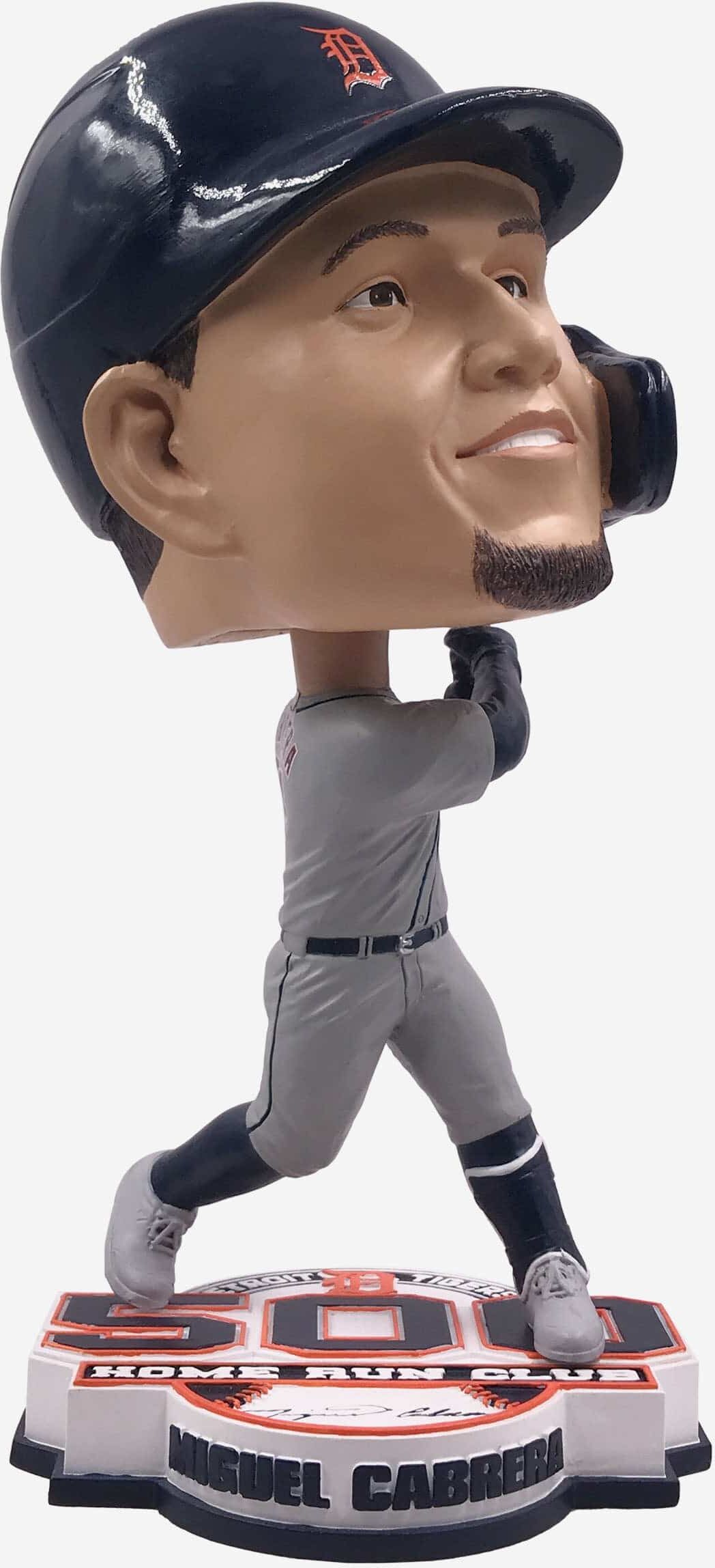 FOCO Miguel Cabrera Detroit Tigers 500 Home Run Bighead Bobblehead -