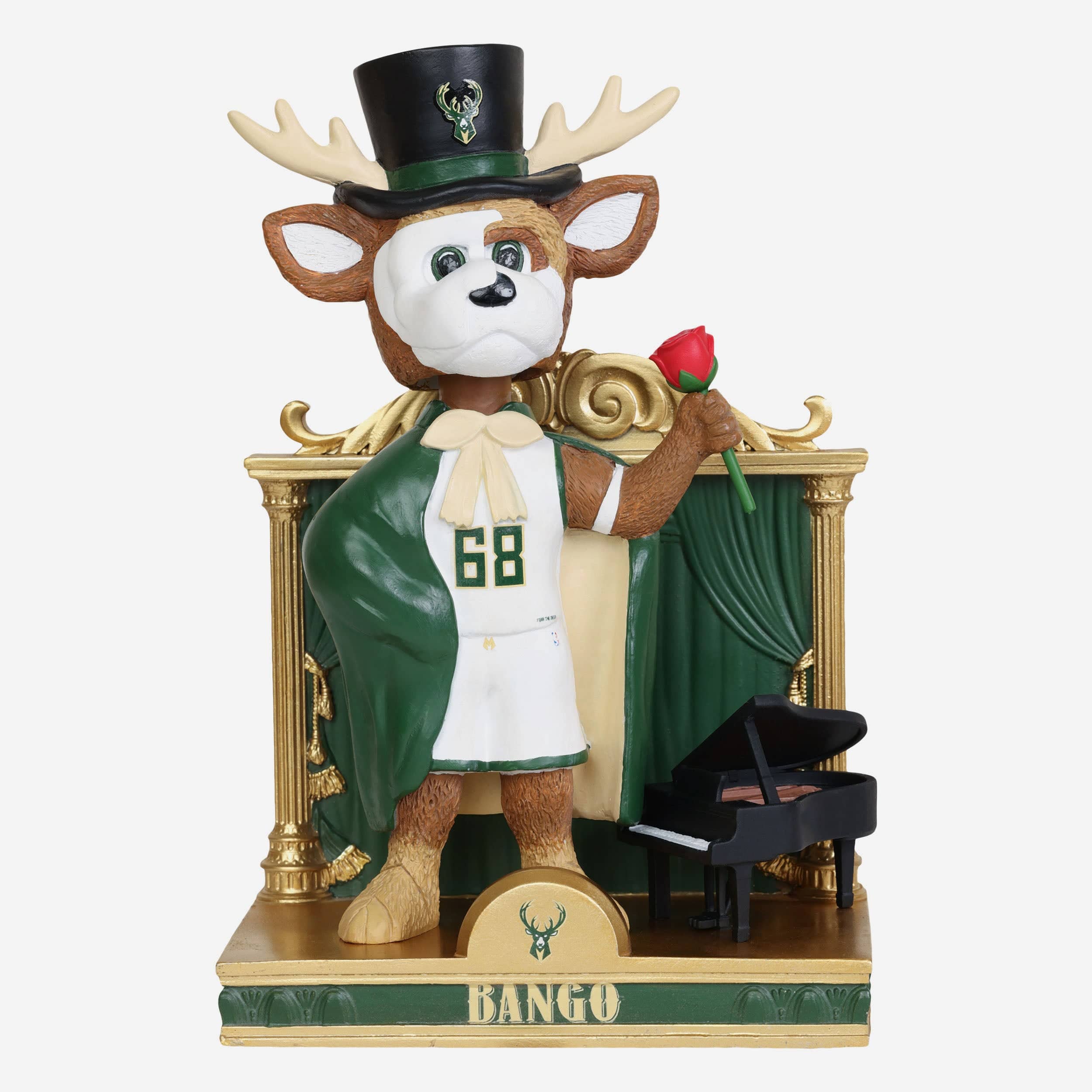 FOCO Bango Milwaukee Bucks Halloween Mascot Bobblehead -
