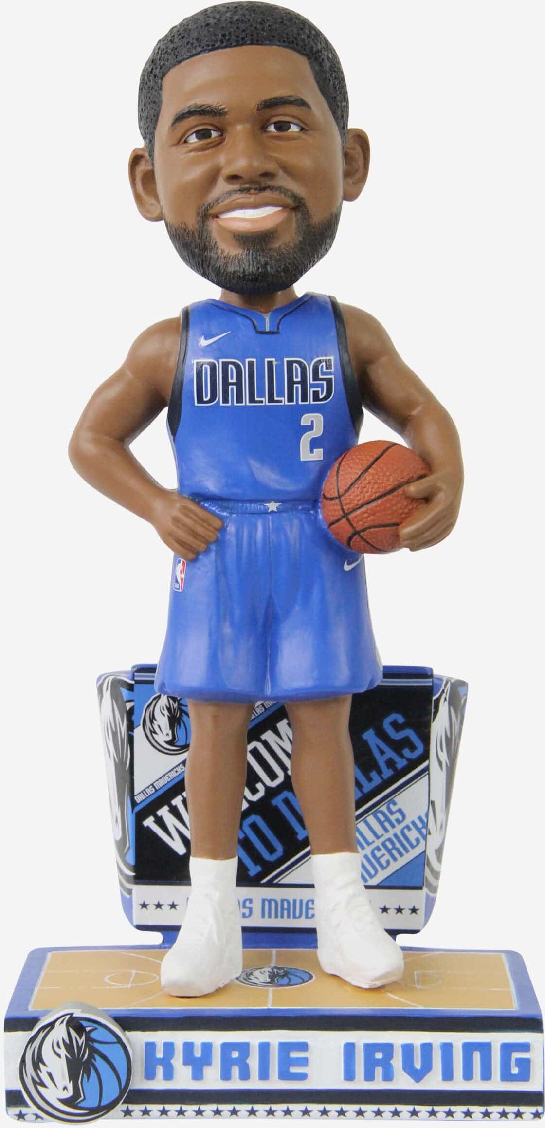 FOCO Kyrie Irving Dallas Mavericks Next Stop Bobblehead -