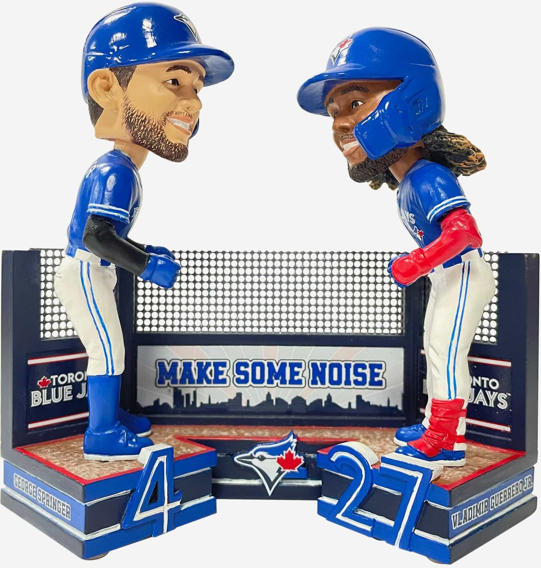 FOCO George Springer & Vladimir Guerrrero Jr Toronto Blue Jays Dual Mini Bobblehead -