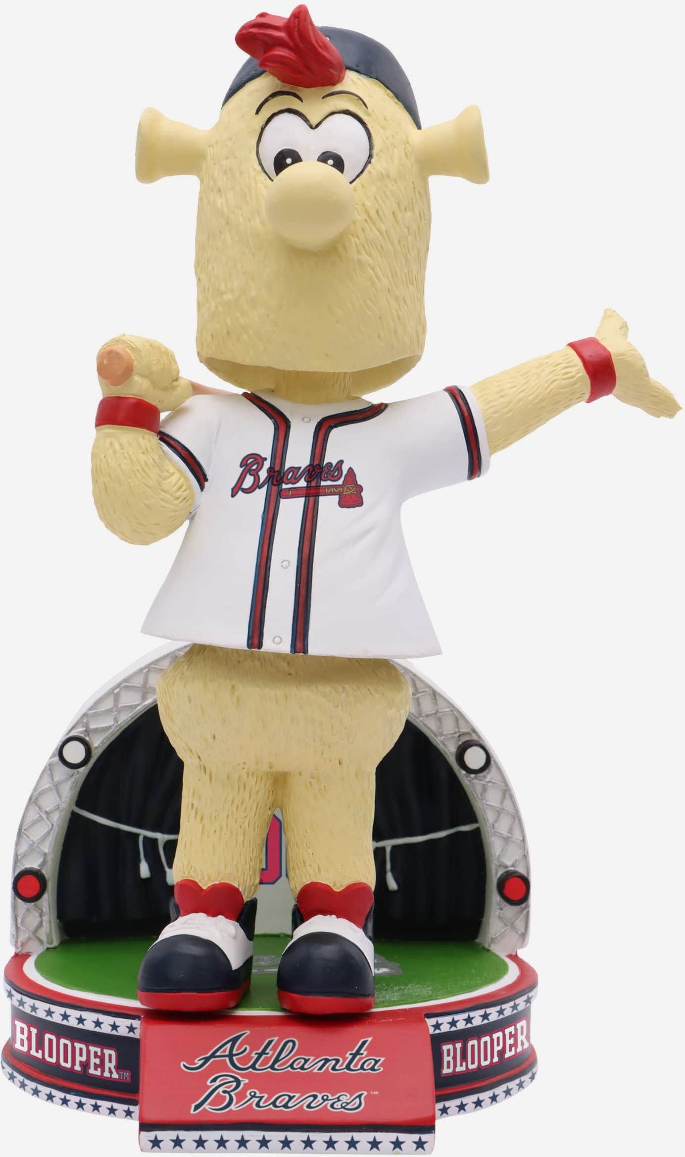 FOCO Blooper Atlanta Braves Bobble Belly Mascot Bobblehead -