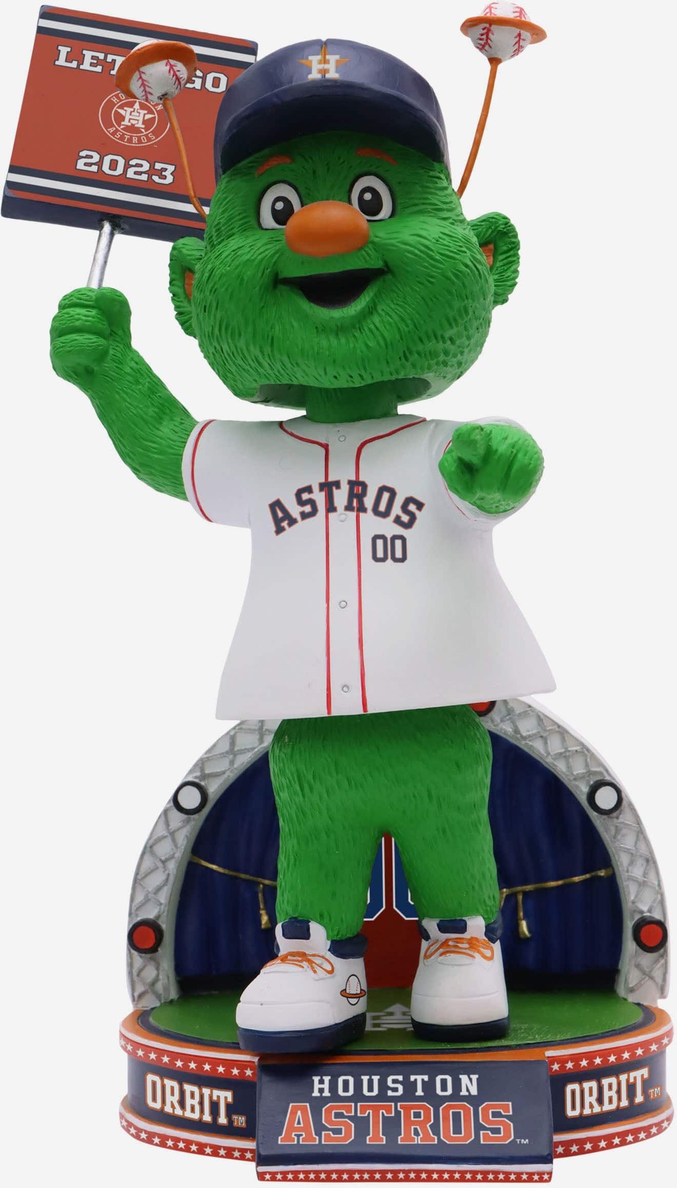 FOCO Orbit Houston Astros Bobble Belly Mascot Bobblehead -