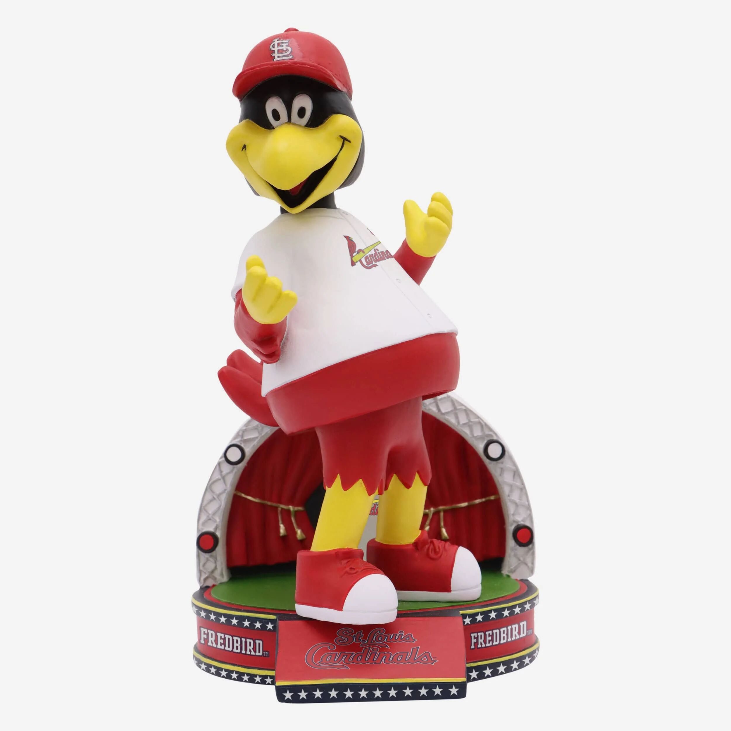 FOCO Fredbird St Louis Cardinals Bobble Belly Mascot Bobblehead -