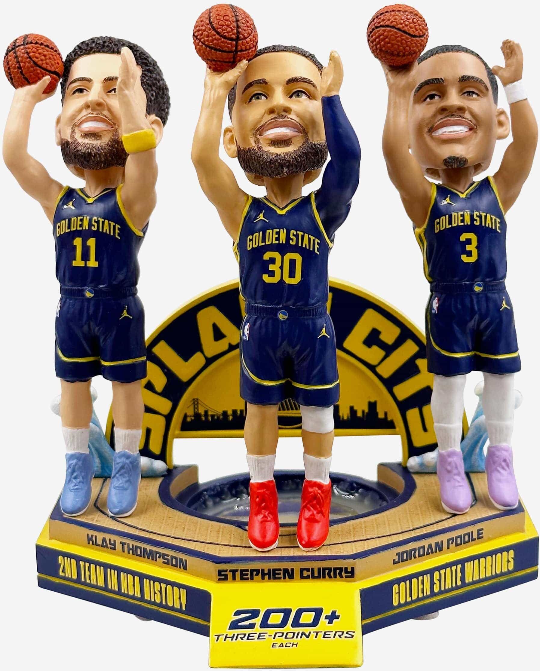 FOCO Golden State Warriors Splash City Mini Bobblehead Scene -