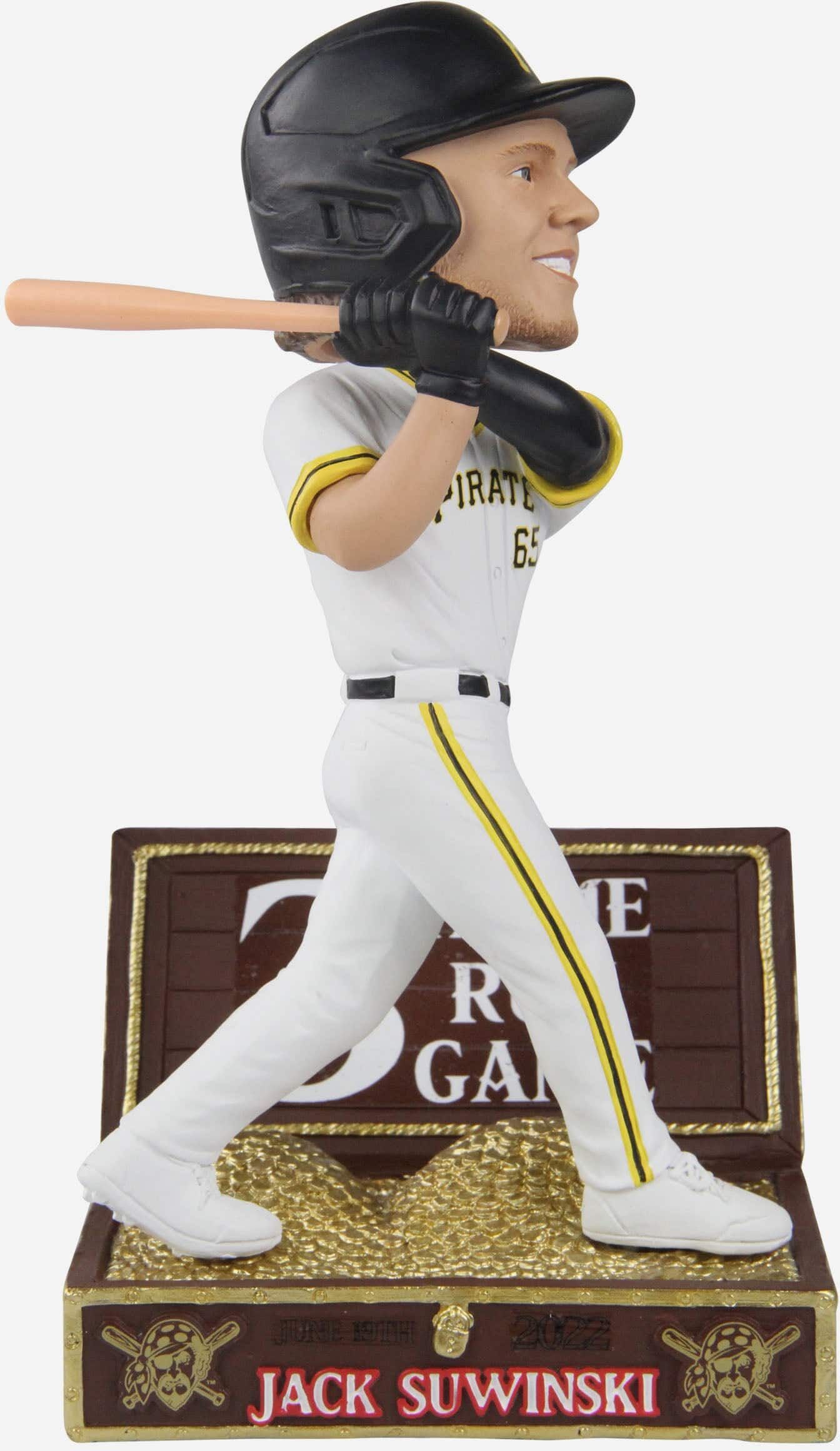 FOCO Jack Suwinski Pittsburgh Pirates 3 Home Run Bobblehead -