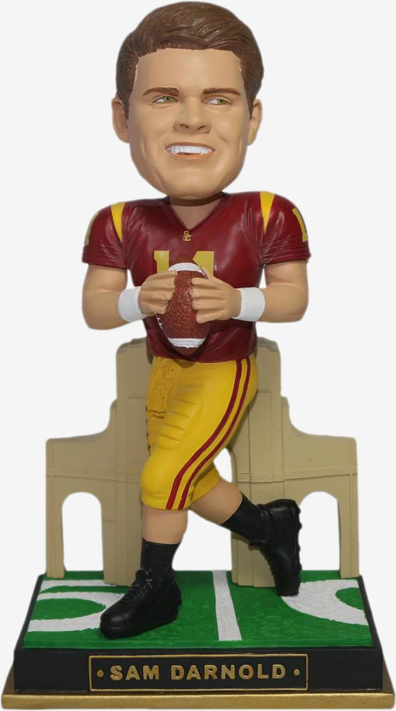 FOCO Sam Darnold USC Trojans Gates Series Bobblehead -