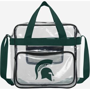 FOCO Michigan State Spartans Clear Messenger Bag - Unisex