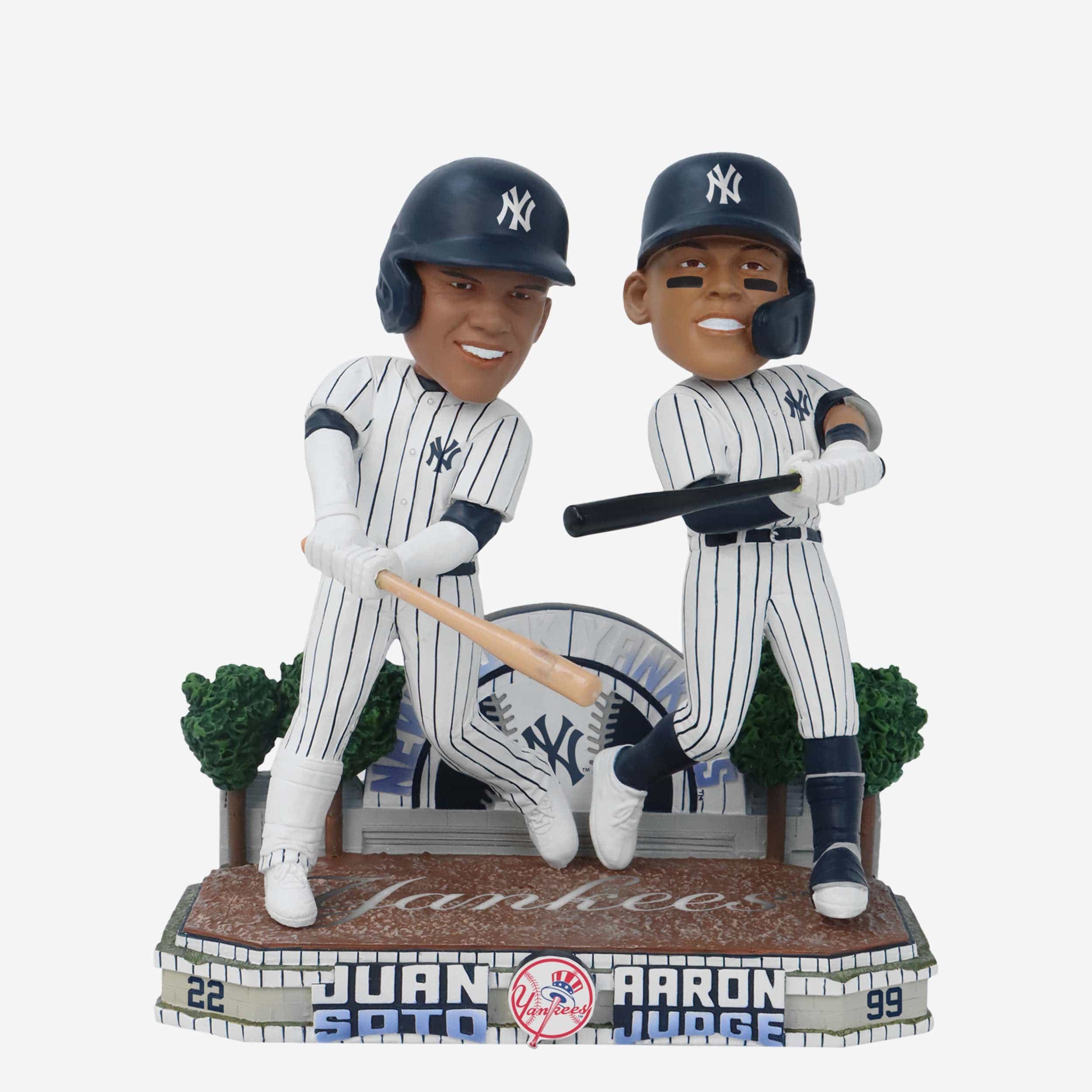 FOCO Aaron Judge & Juan Soto New York Yankees Bobblemate Dual Bobblehead -