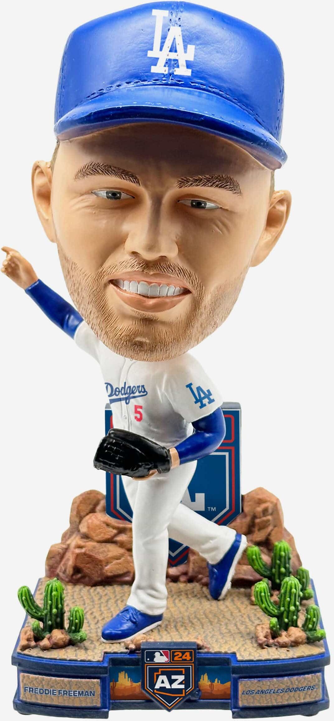 FOCO Freddie Freeman Los Angeles Dodgers 2024 Spring Training Cactus League Bighead Bobblehead -