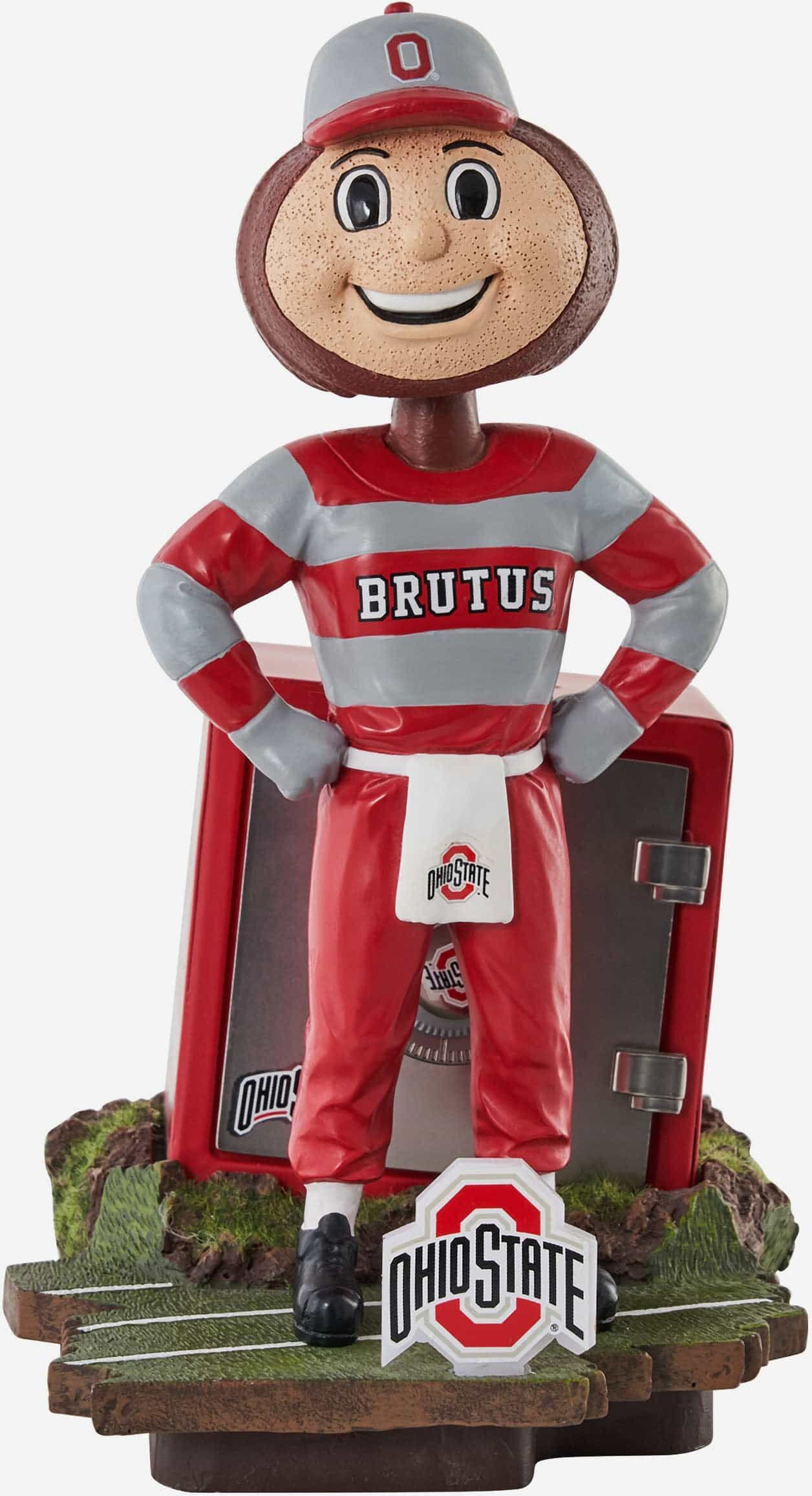 FOCO Brutus Buckeye Ohio State Buckeyes Mascot Bank Bobblehead -