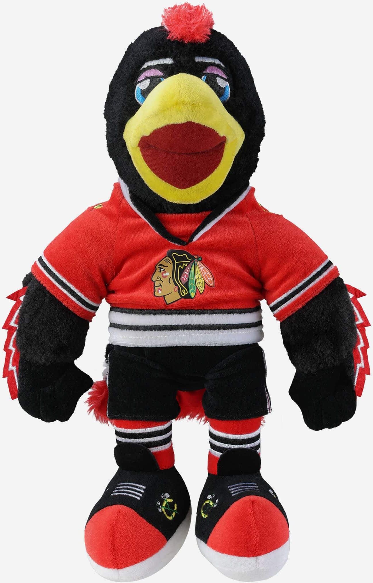 FOCO Tommy Hawk Chicago Blackhawks Large Plush Mascot -