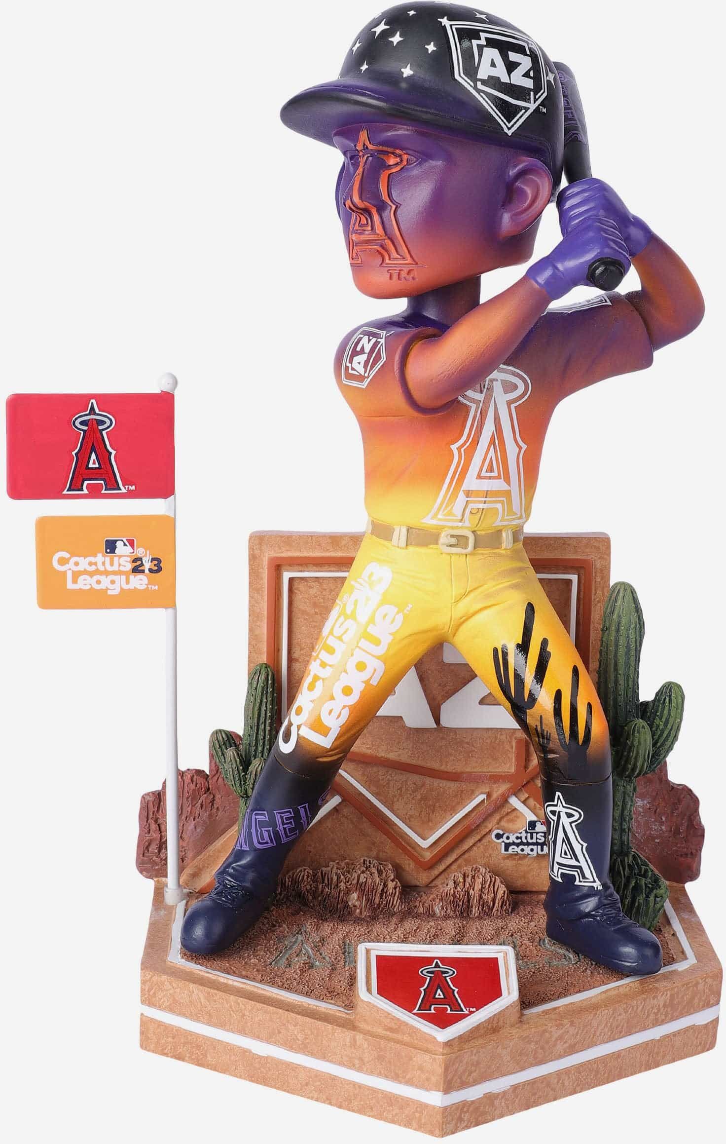 FOCO Los Angeles Angels Cactus League Bobbles On Parade Bobblehead -