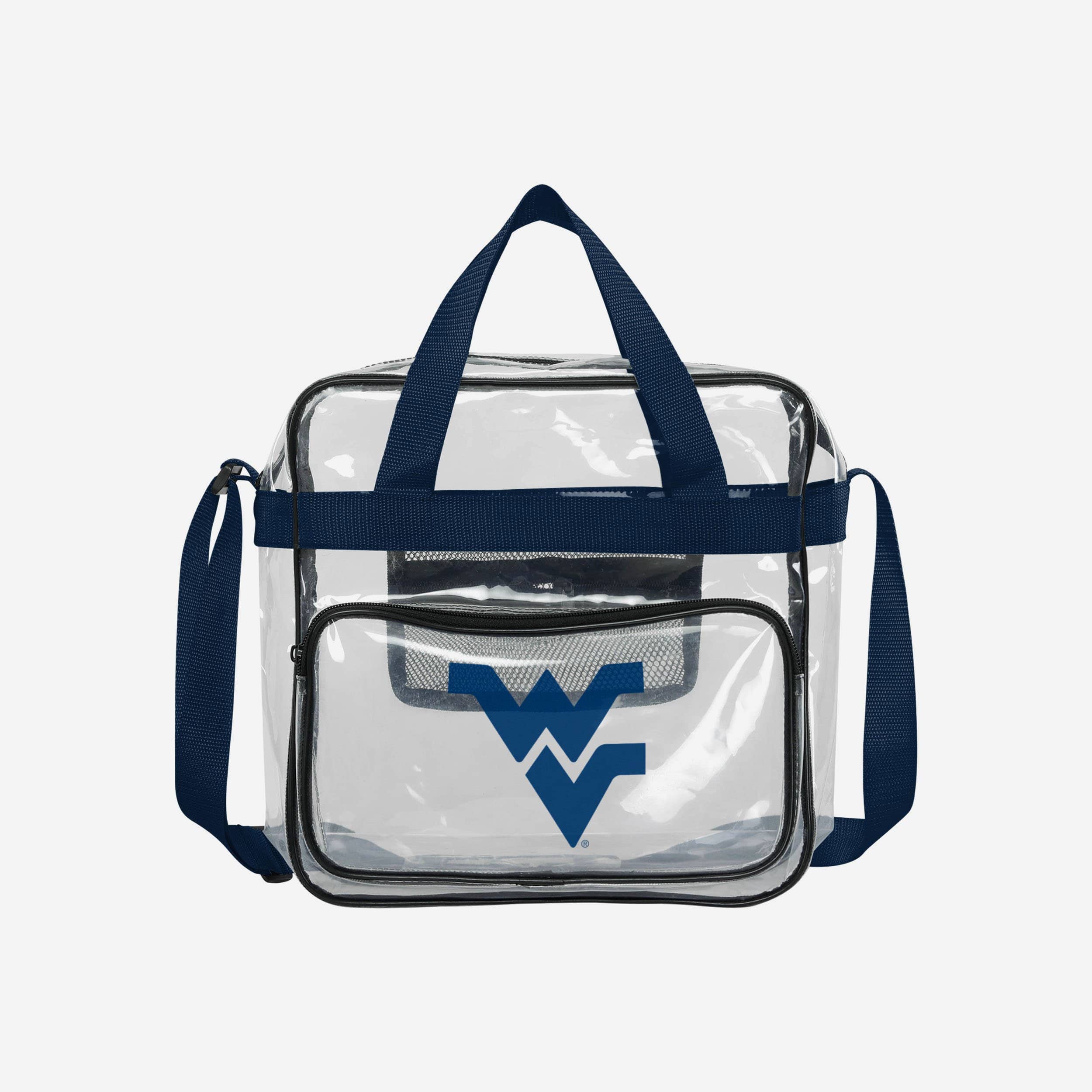 FOCO West Virginia Mountaineers Clear High End Messenger Bag -
