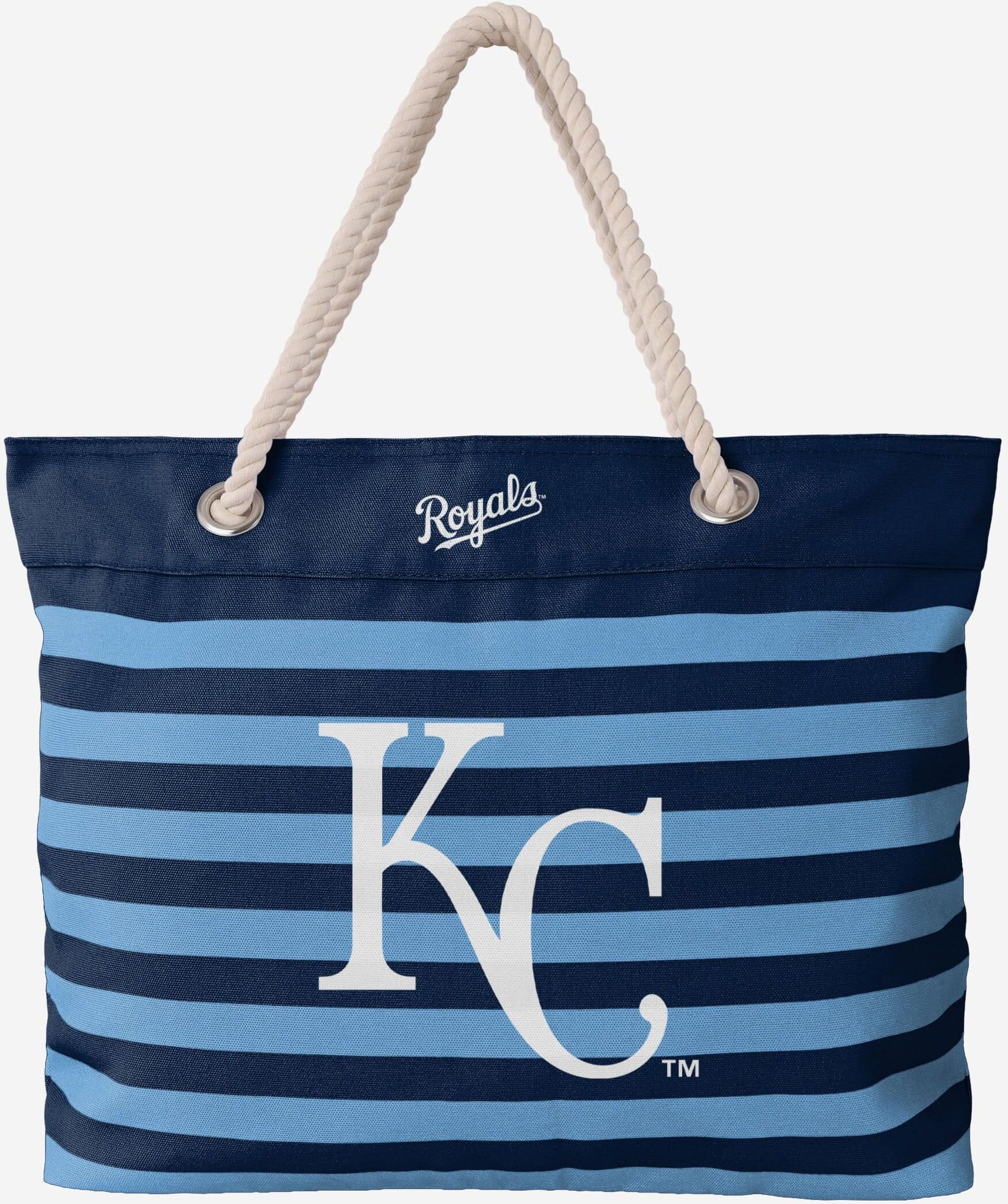 FOCO Kansas City Royals Nautical Stripe Tote Bag - Women