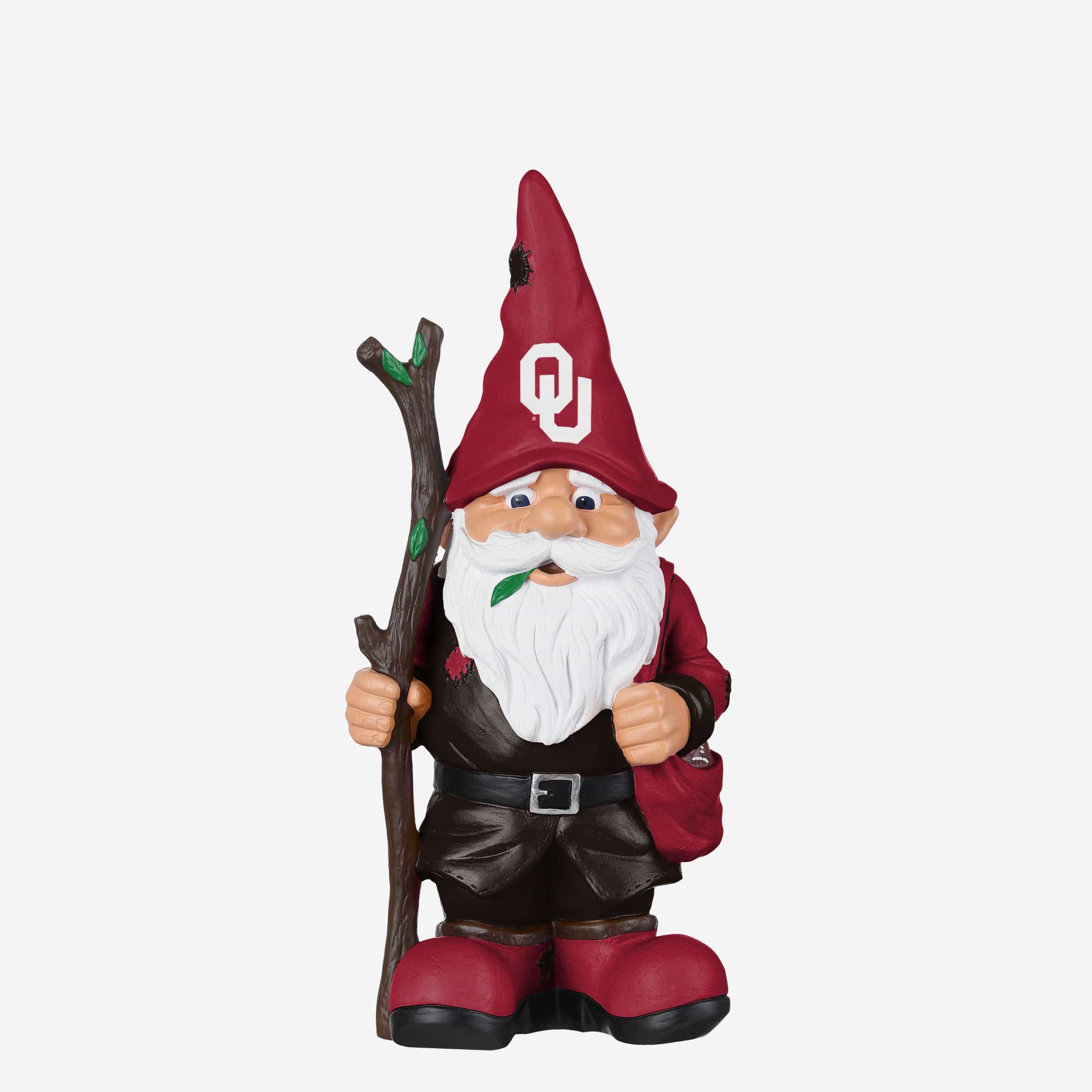 FOCO Oklahoma Sooners Holding Stick Gnome -
