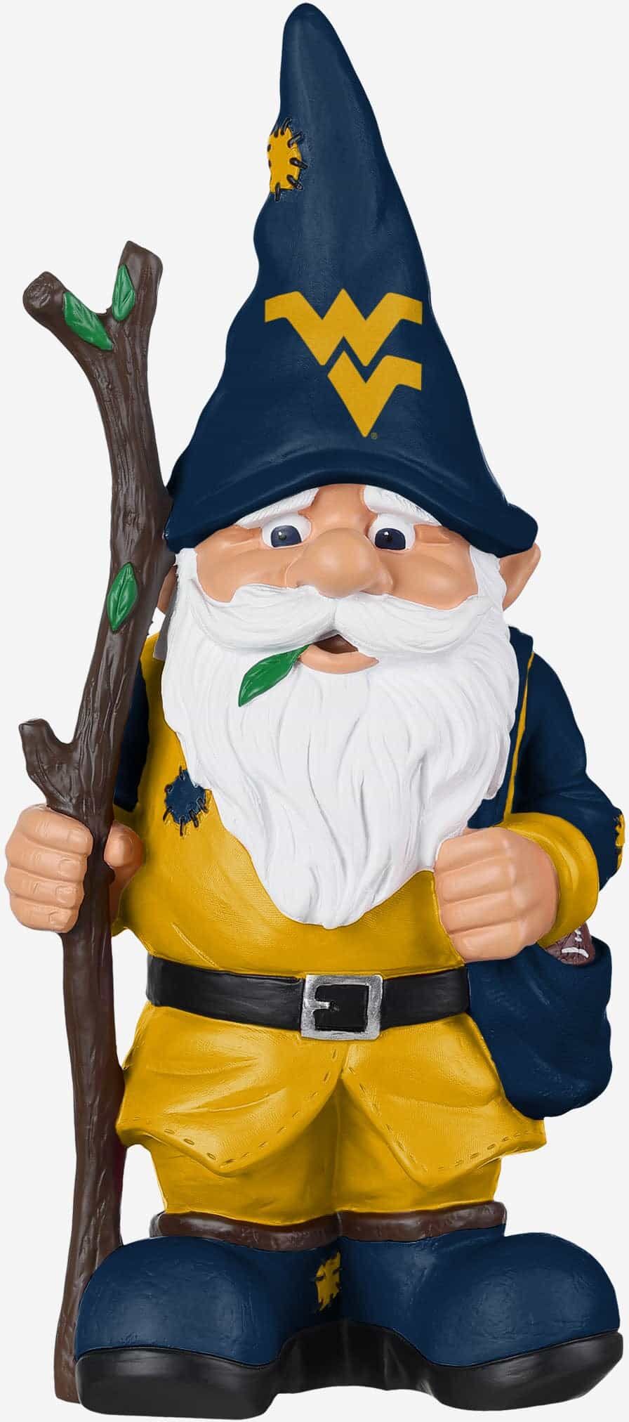 FOCO West Virginia Mountaineers Holding Stick Gnome -