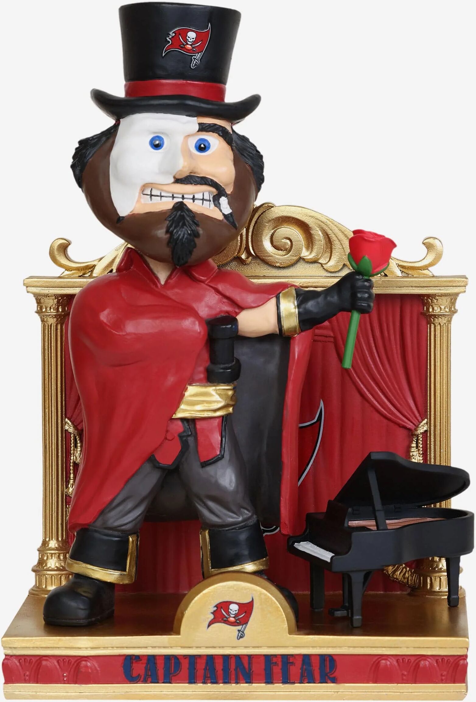 FOCO Captain Fear Tampa Bay Buccaneers Halloween Mascot Bobblehead -