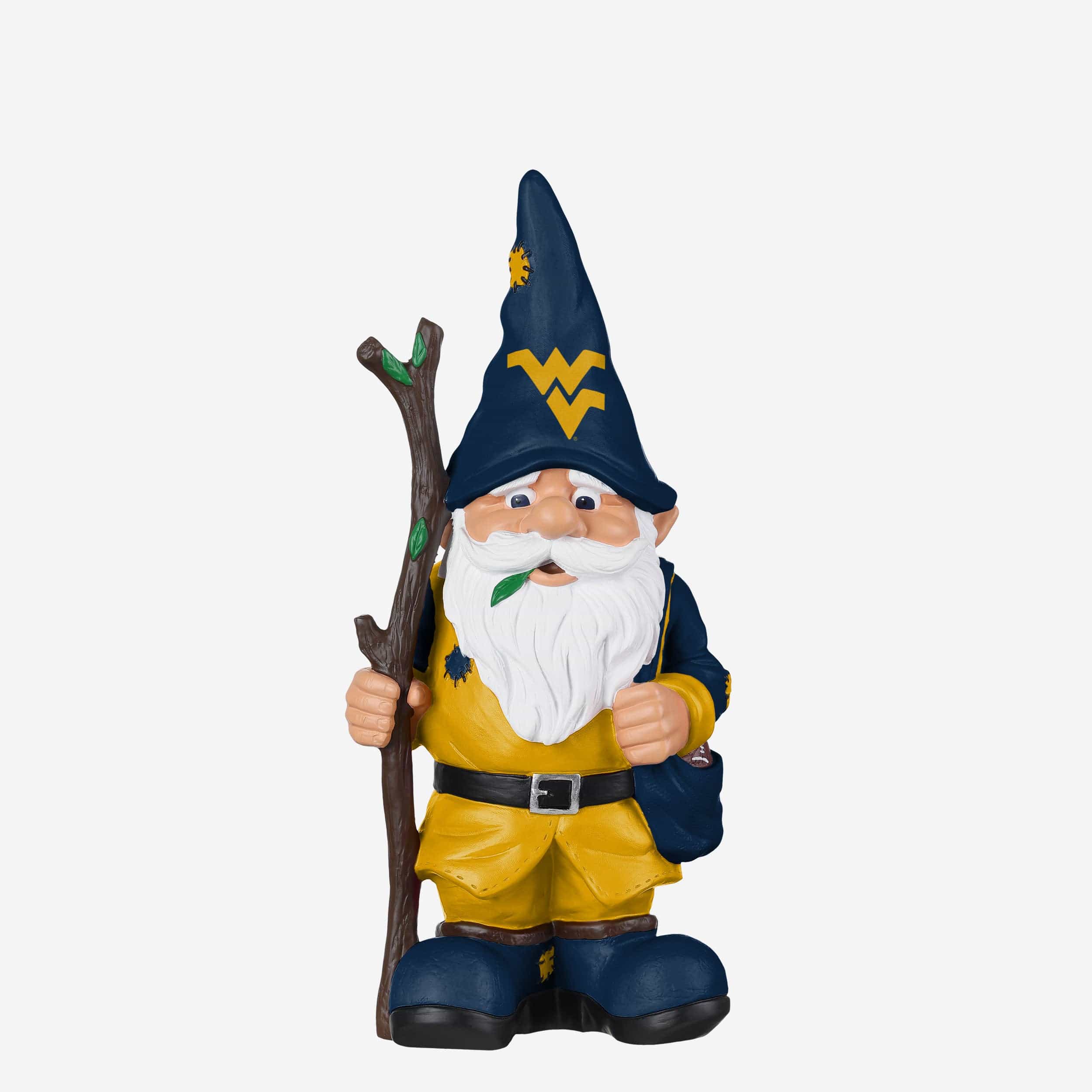 FOCO West Virginia Mountaineers Holding Stick Gnome -