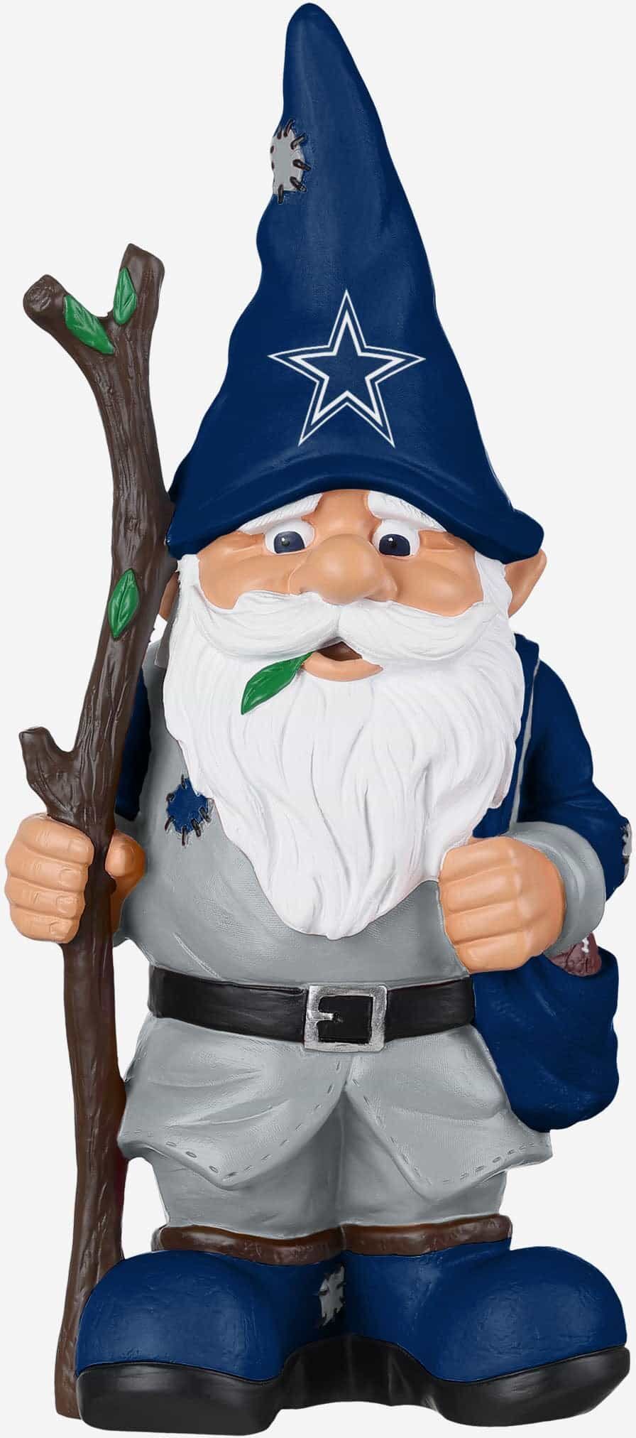 FOCO Dallas Cowboys Holding Stick Gnome -