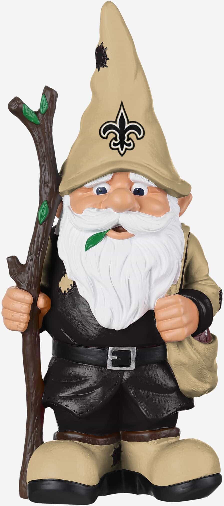 FOCO New Orleans Saints Holding Stick Gnome -