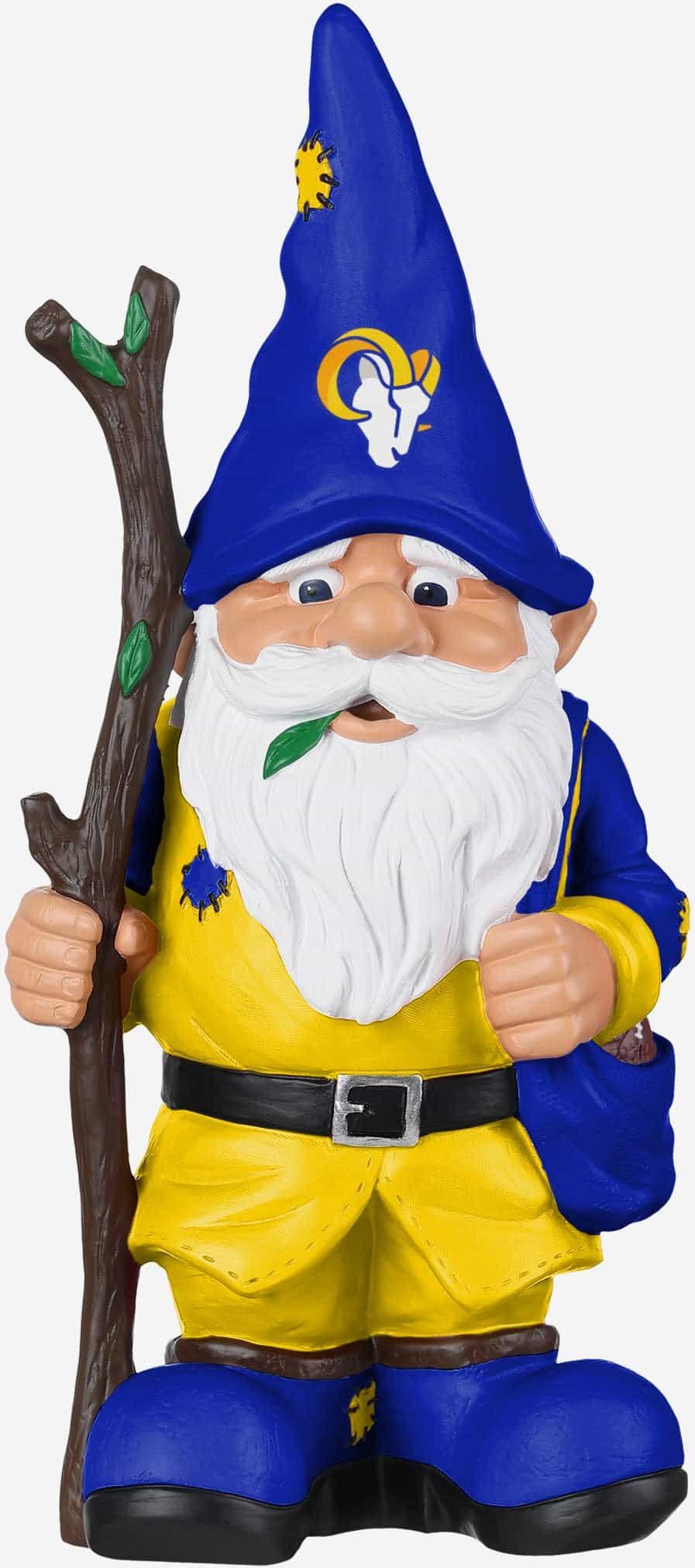 FOCO Los Angeles Rams Holding Stick Gnome -