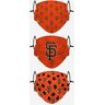 FOCO San Francisco Giants Gameday Gardener 3 Pack Face Cover - Unisex