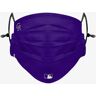 FOCO Colorado Rockies On-Field Gameday Adjustable Face Cover - Adult - Unisex